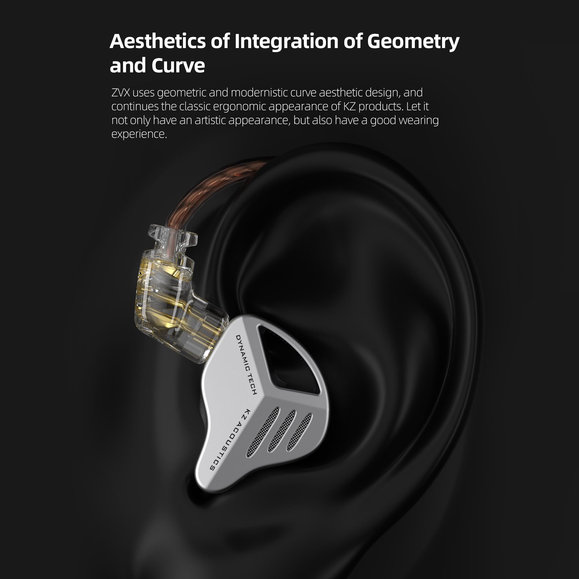 Amazon.com: KZ ZVX in Ear Monitor Headphones, Dual Cavity Dynamic
